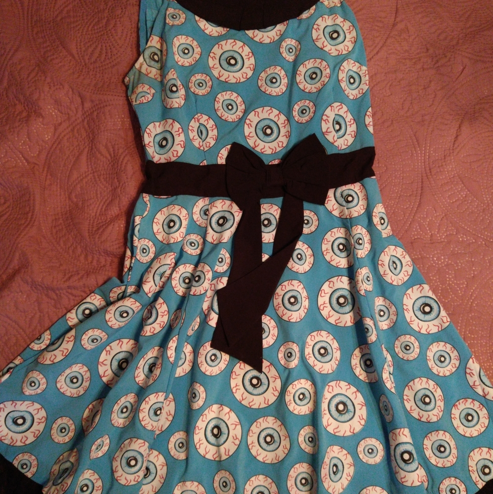 Sourpuss Clothing Eyeball Dress